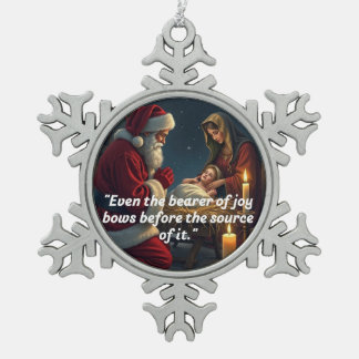 Snowflake Framed Ornament