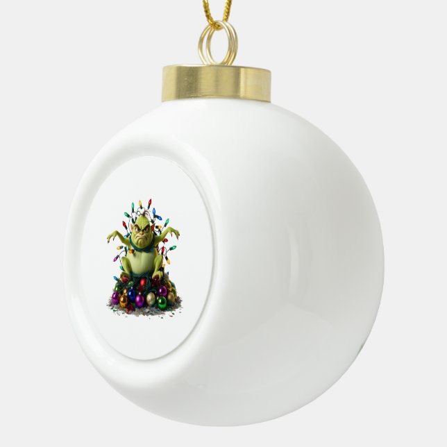 Snowflake Framed Ornament (Right)