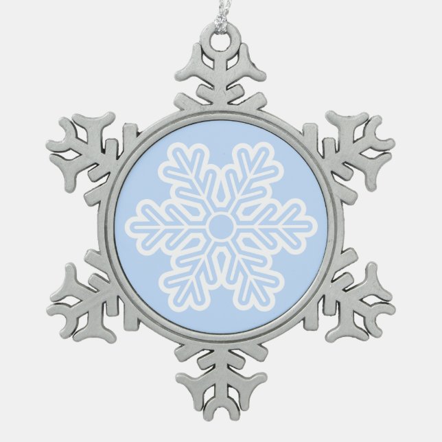 Snowflake Framed Ornament (Front)