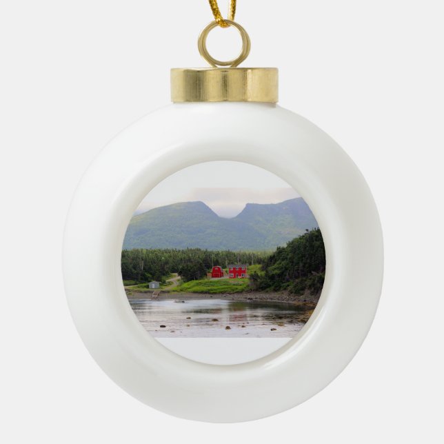 Snowflake framed Ornament (Front)