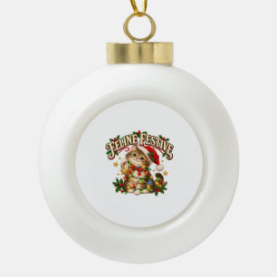Snowflake Framed Ornament