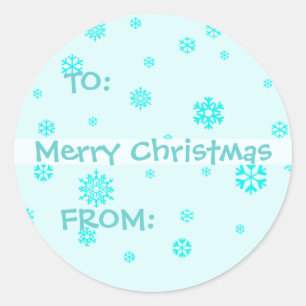 Snowflake Gift Tags