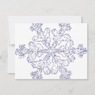 Snowflake Holiday Card