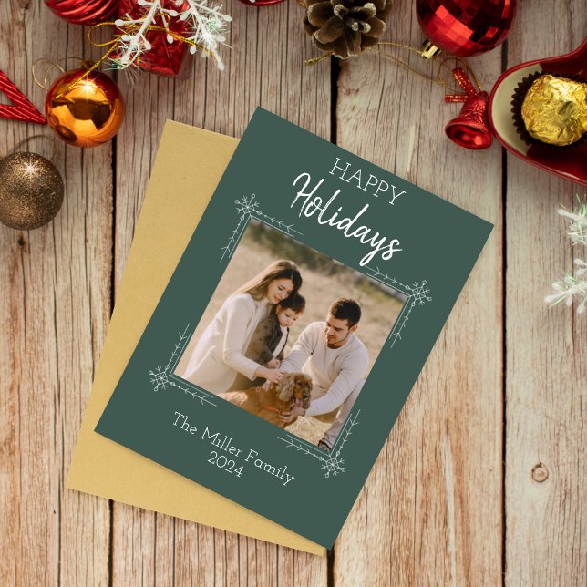 Snowflake Holiday Card  (Creator Uploaded)