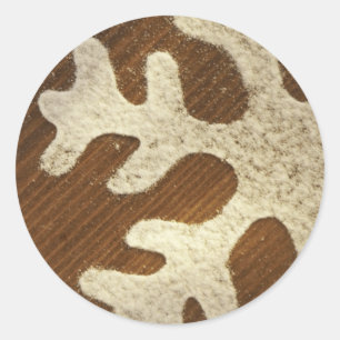 Snowflake Holiday Greeting Cards and Stickers