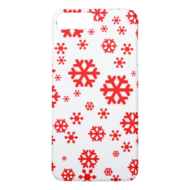 Snowflake Holiday iPhone Case (Back)