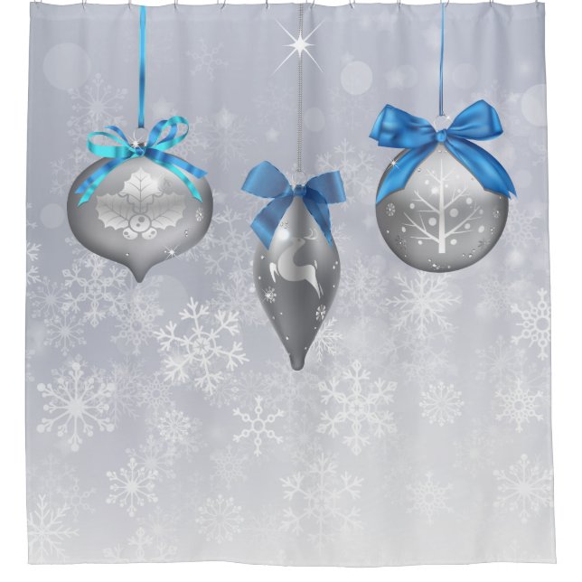 Snowflake Holiday Ornaments (Front)