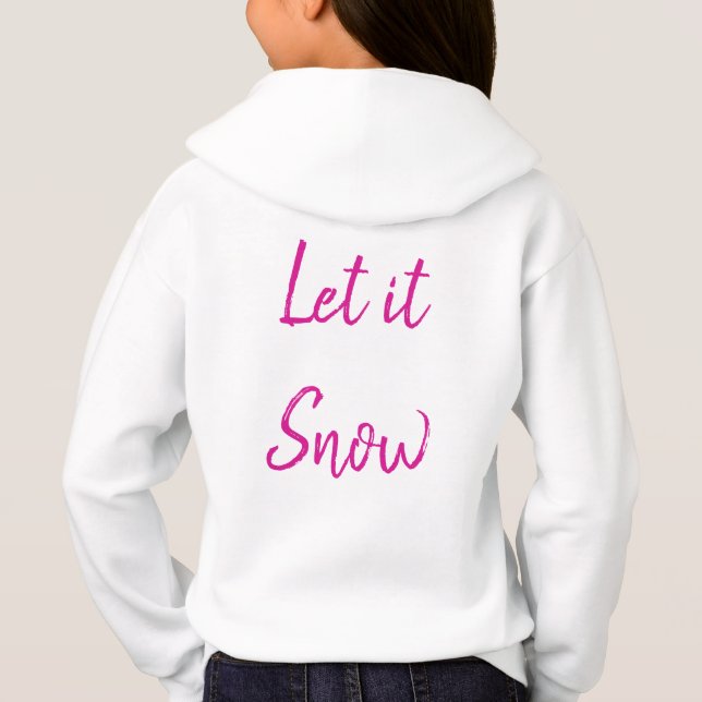 Snowflake Hoodie (Back)