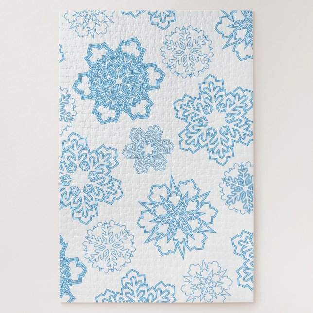 Snowflake Jigsaw Puzzle (Vertical)