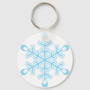 Snowflake Keychain