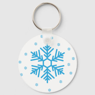Snowflake Keychain