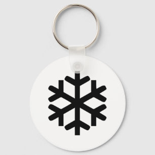 Snowflake Keychain