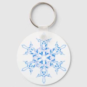 Snowflake Keychain