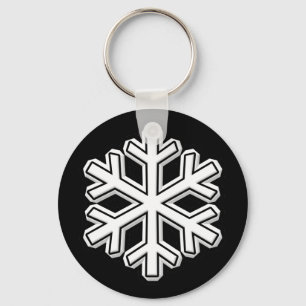 Snowflake Keychain