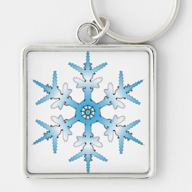 SNOWFLAKE KEYCHAIN (Front)