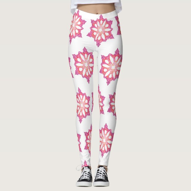 Snowflake Leggings (Front)