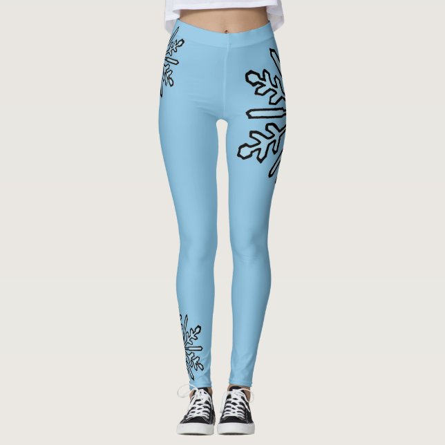 Snowflake Leggings (Front)