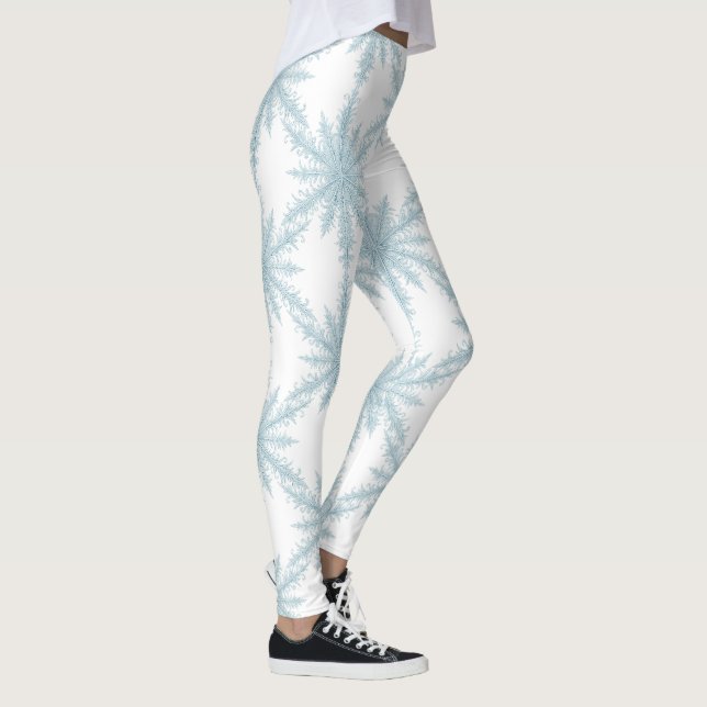 Snowflake Leggings- Holiday Leggings (Right)