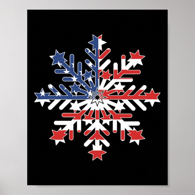 Snowflake - Liberal Democratic For July 4  Poster (Front)