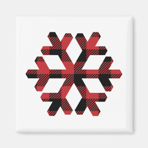 snowflake magnet