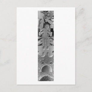 Snowflake Magnification Series Postcard