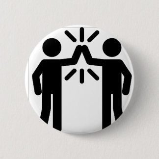 SNŐWFLAKE MAKER - PLAYGROUND BADGE 2 INCH ROUND BUTTON