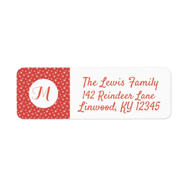 Snowflake Monogram (Front)