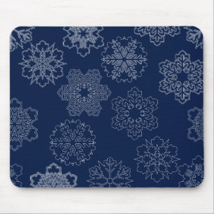 Snowflake Mouse Pad