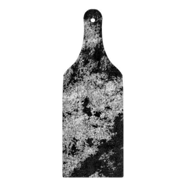 Snowflake Obsidian Design  Cutting Board (Front)