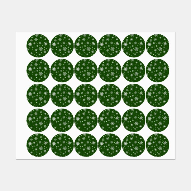 Snowflake pattern	 (Sheet)