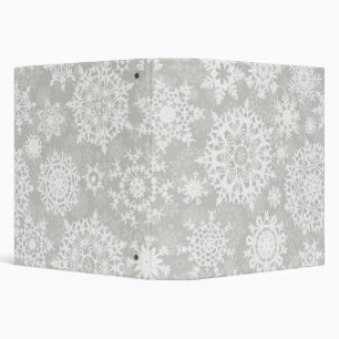 Snowflake pattern	 binder