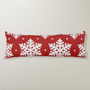 Snowflake pattern	 body pillow
