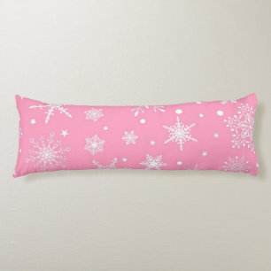 Snowflake pattern	 body pillow