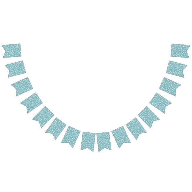 Snowflake pattern	 bunting flags (All)