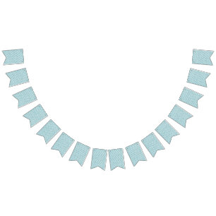 Snowflake pattern	 bunting flags