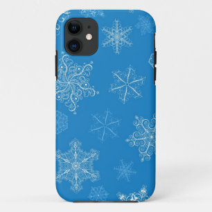 Snowflake pattern iPhone 11 case