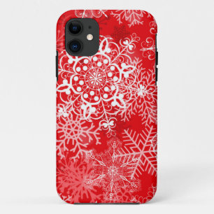 Snowflake pattern iPhone 11 case