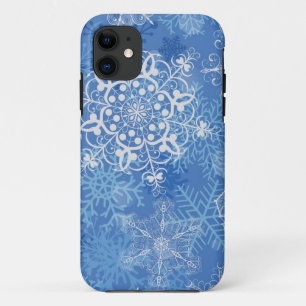 Snowflake pattern iPhone 11 case