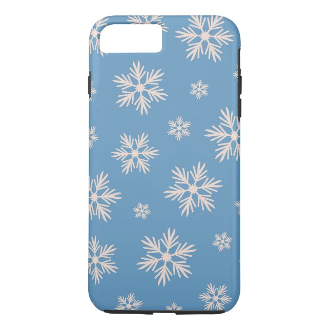 Snowflake Pattern Case-Mate iPhone Case (Back)