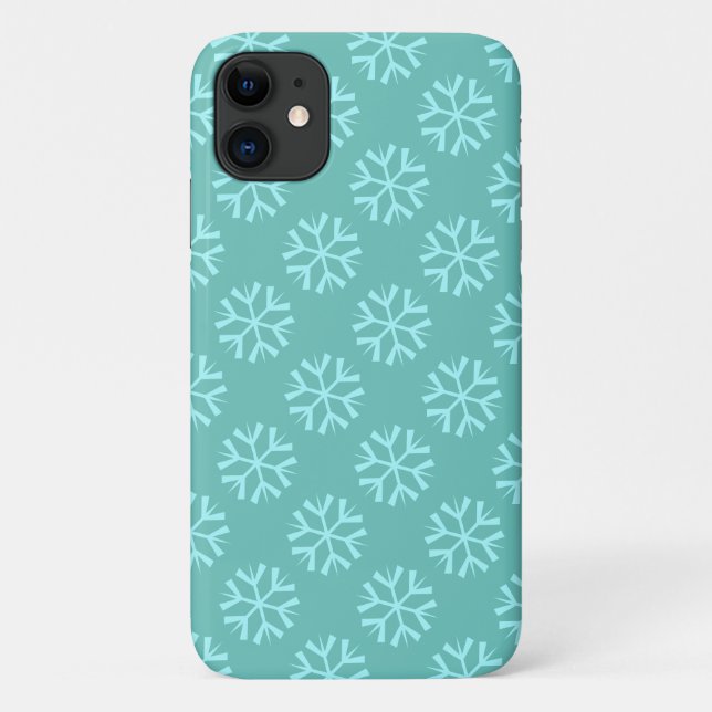Snowflake Pattern Case-Mate iPhone Case (Back)
