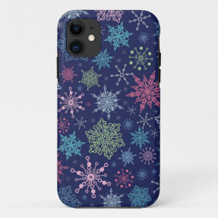 Snowflake pattern iPhone 11 case