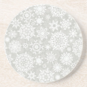 Snowflake pattern	 coaster