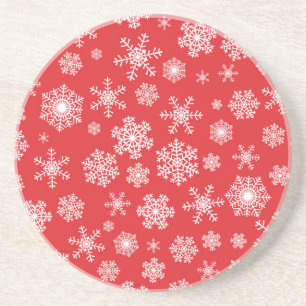 Snowflake pattern	 coaster
