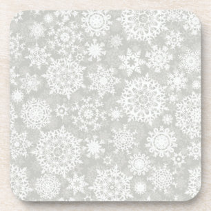 Snowflake pattern	 coaster