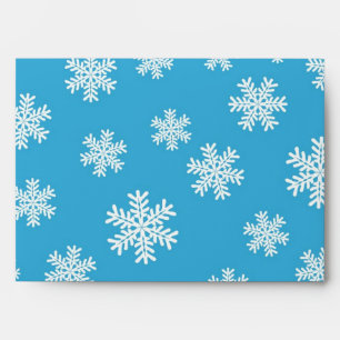 Snowflake pattern envelope