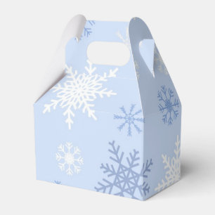 Snowflake pattern favor box