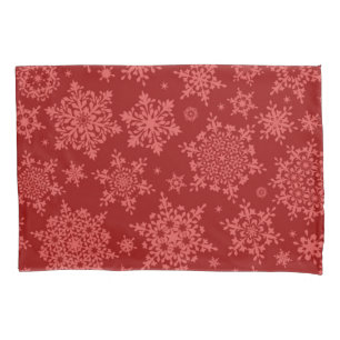 Snowflake pattern	 pillowcase