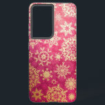 Snowflake pattern samsung galaxy case<br><div class="desc">For true lovers of snowflakes</div>