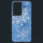 Snowflake pattern samsung galaxy case<br><div class="desc">For true lovers of snowflakes</div>