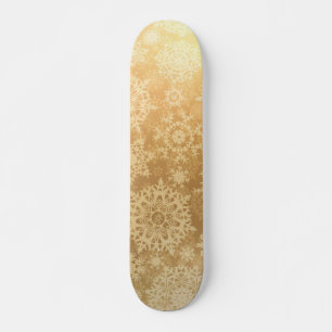 Snowflake pattern	 skateboard